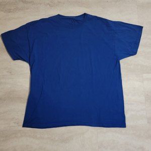 Fruit Of The Loom 50/50 Blue Blank T-Shirt X-Large